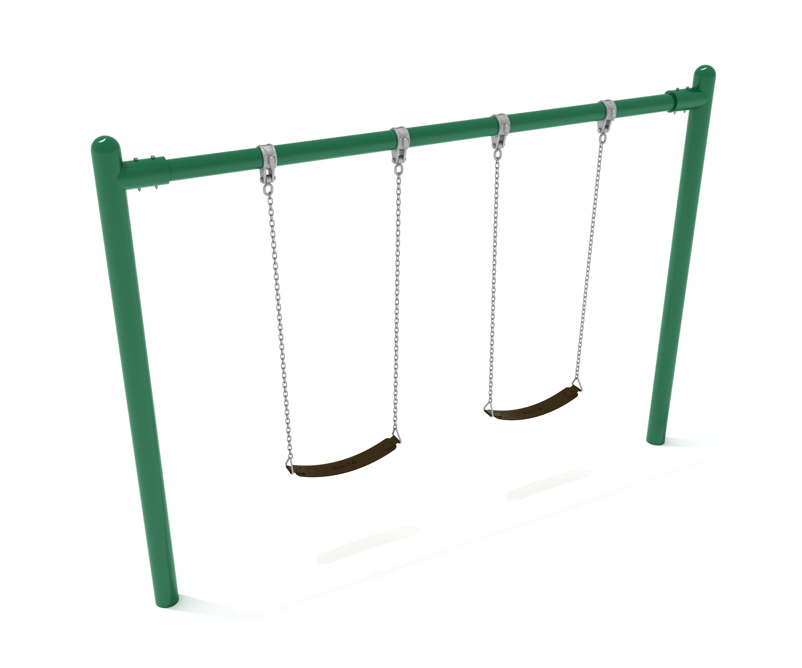 8' Single Post 1 Bay Swing - Image 2