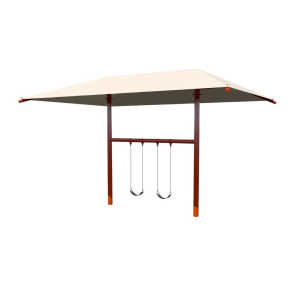 Single Post Swing Frame with Shade