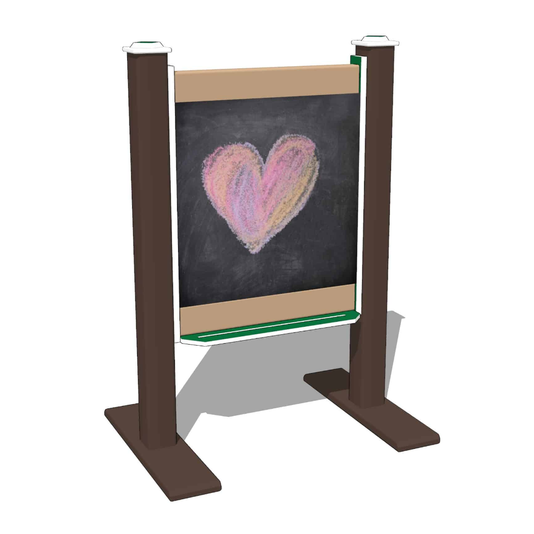 2' Wide Magnetic Chalkboard