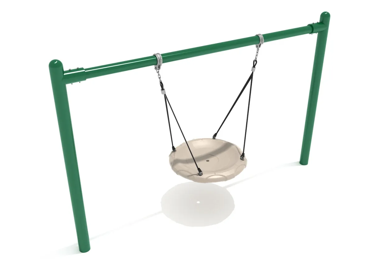 7' High Elite Single Post Nest Swing - Image 2